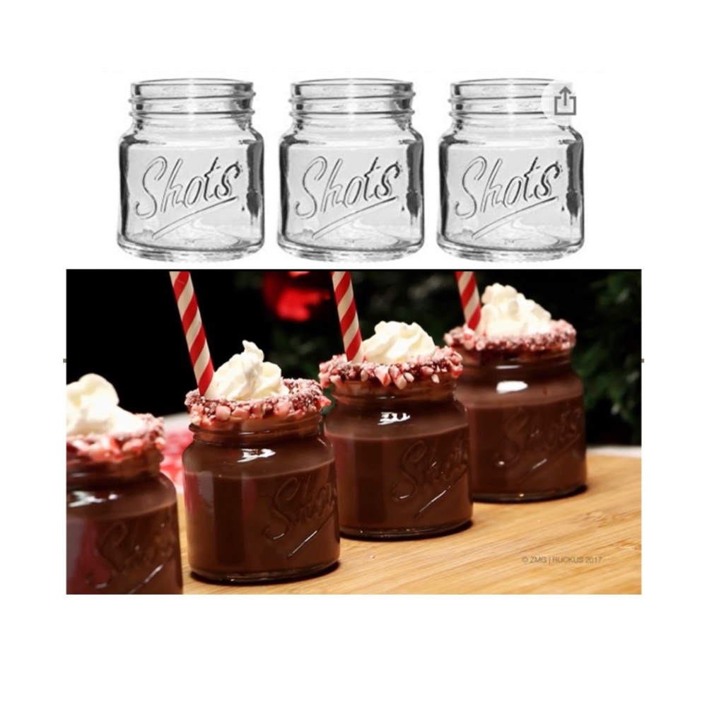 NWT 6 Home Essentials Shot Glasses (Set of 6)
